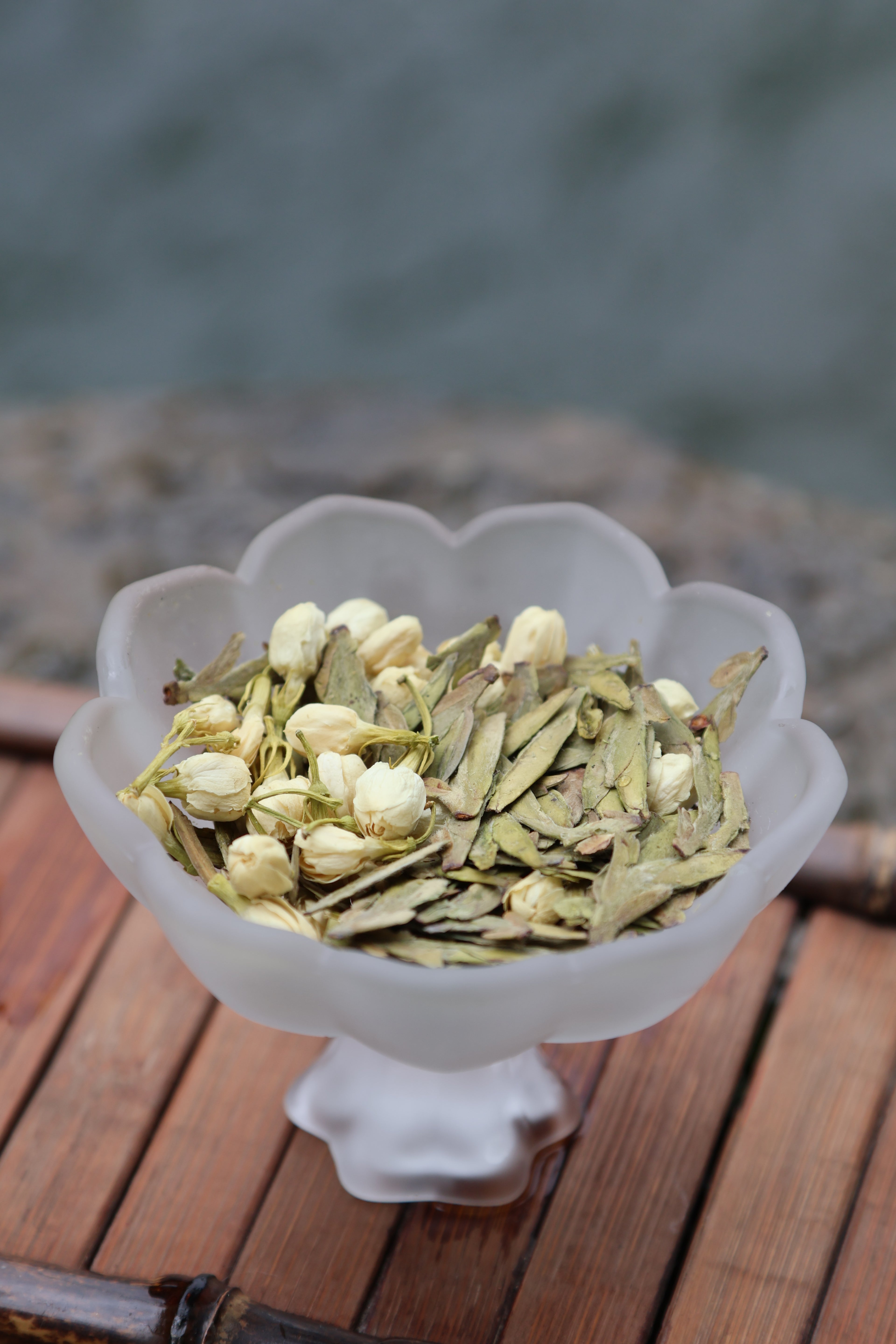 蓝蝶花柑橘茶